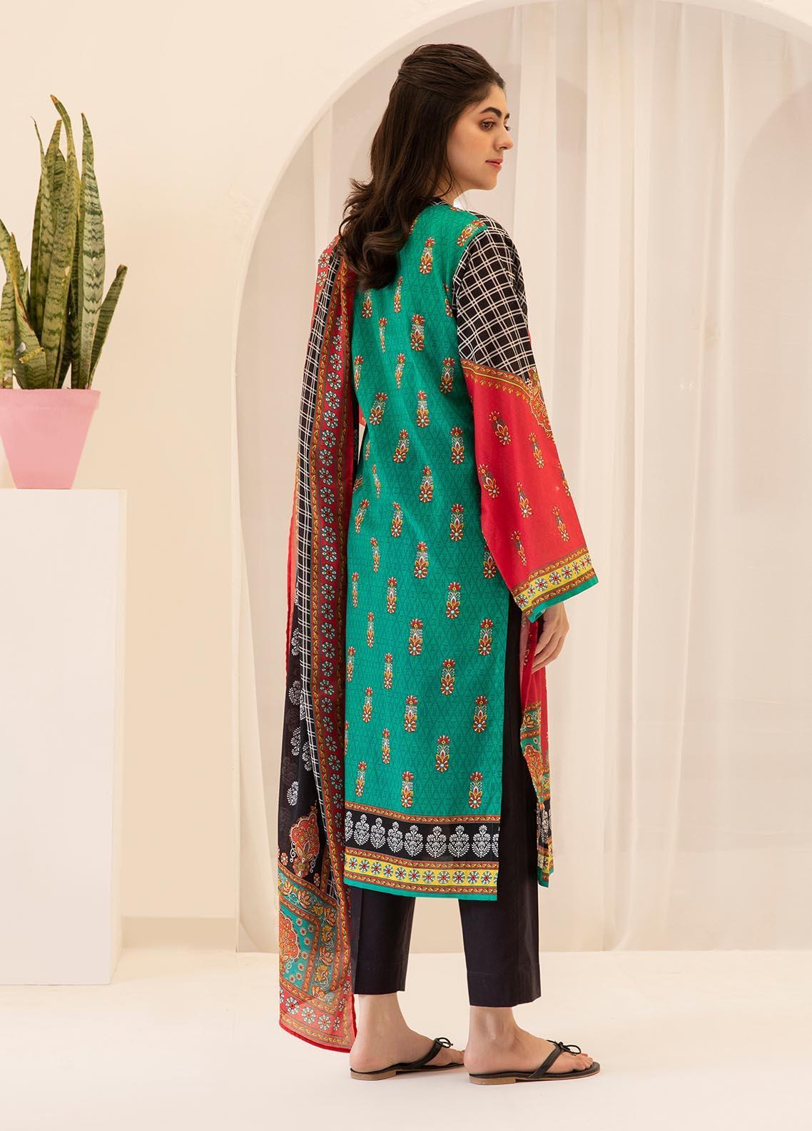 Zellbury Printed Lawn Suits Unstitched 2 Piece - ZWUSC221741