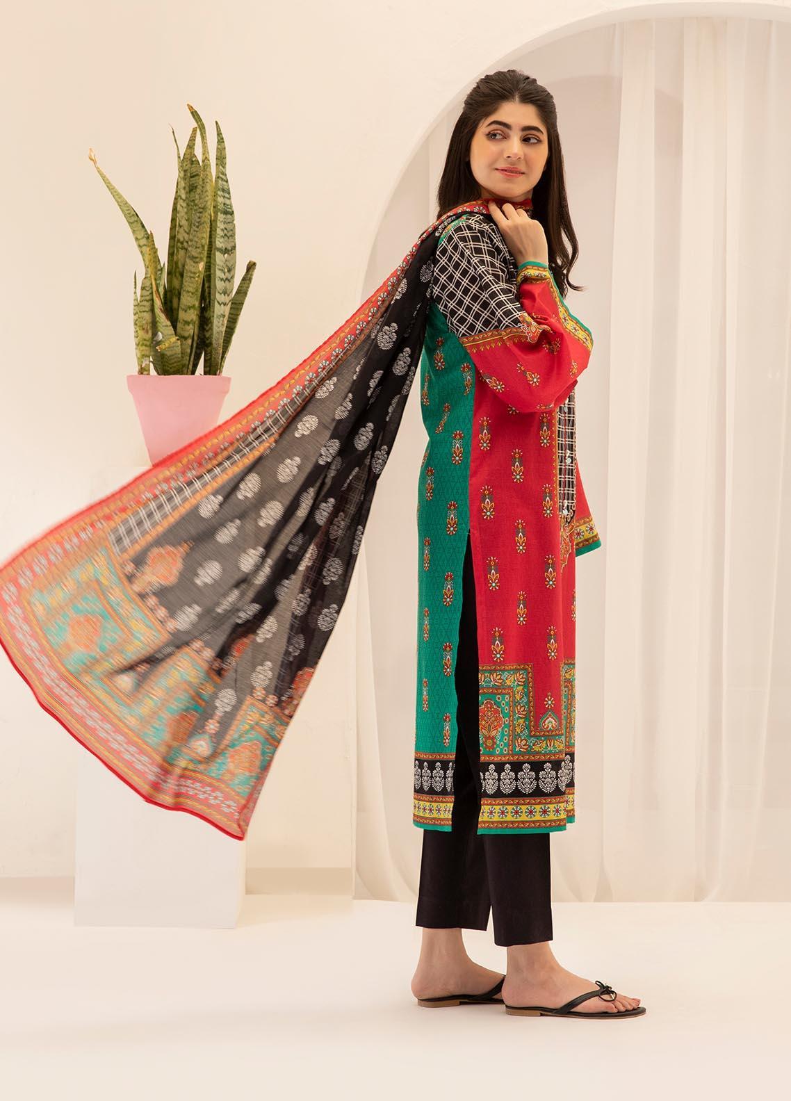 Zellbury Printed Lawn Suits Unstitched 2 Piece - ZWUSC221741