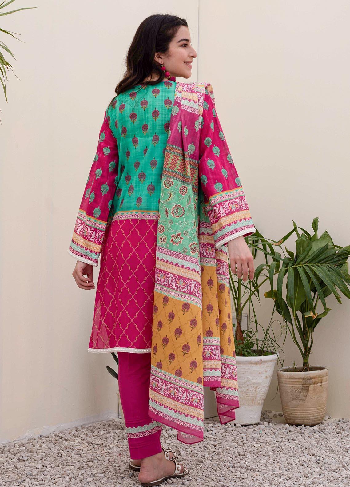 Zellbury Printed Lawn Suits Unstitched 3 Piece - ZWUSC321929