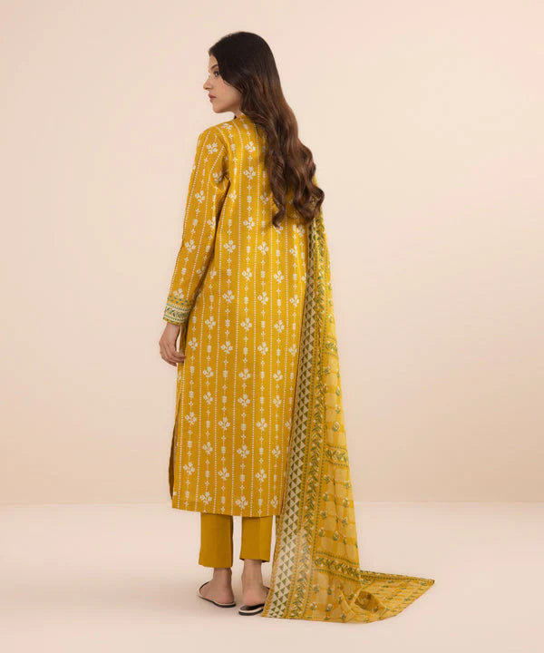 Sapphire Day to Day Mid Summer Printed Lawn 3 Piece Unstitched Dress - U3P-DY24D1-7