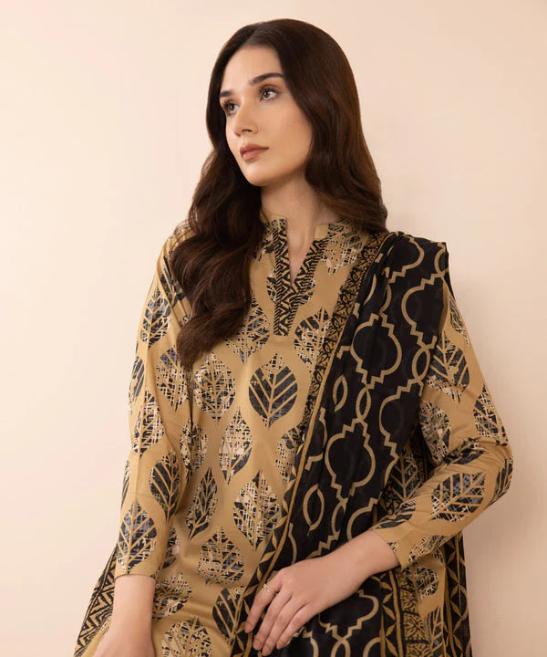 Sapphire Day to Day Mid Summer Printed Lawn 3 Piece Unstitched Dress - U3P-DY24D1-11