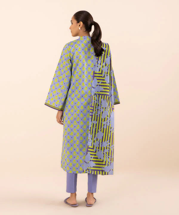Sapphire Day to Day Mid Summer Printed Lawn 3 Piece Unstitched Dress - U3P-DY24D1-19