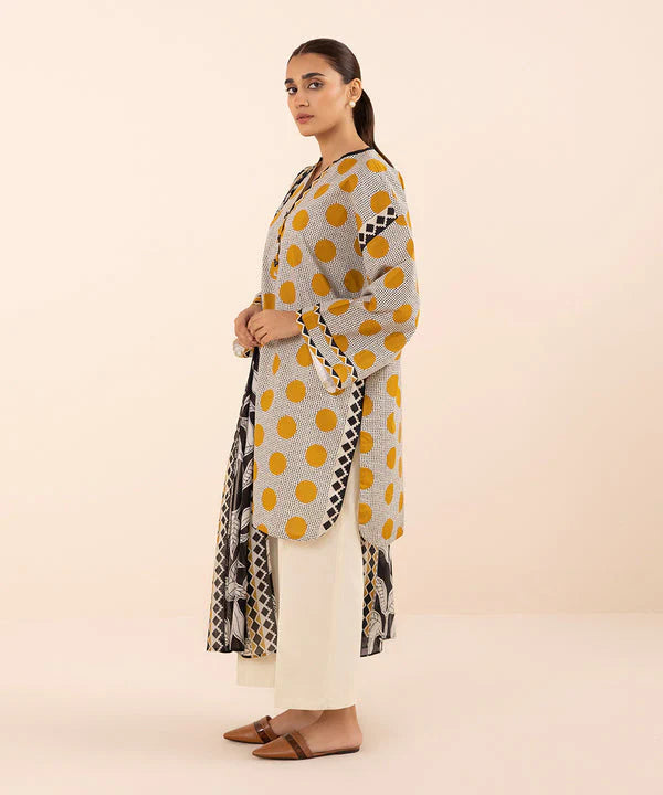 Sapphire Day to Day Mid Summer Printed Lawn 3 Piece Unstitched Dress - U3P-DY24D1-37