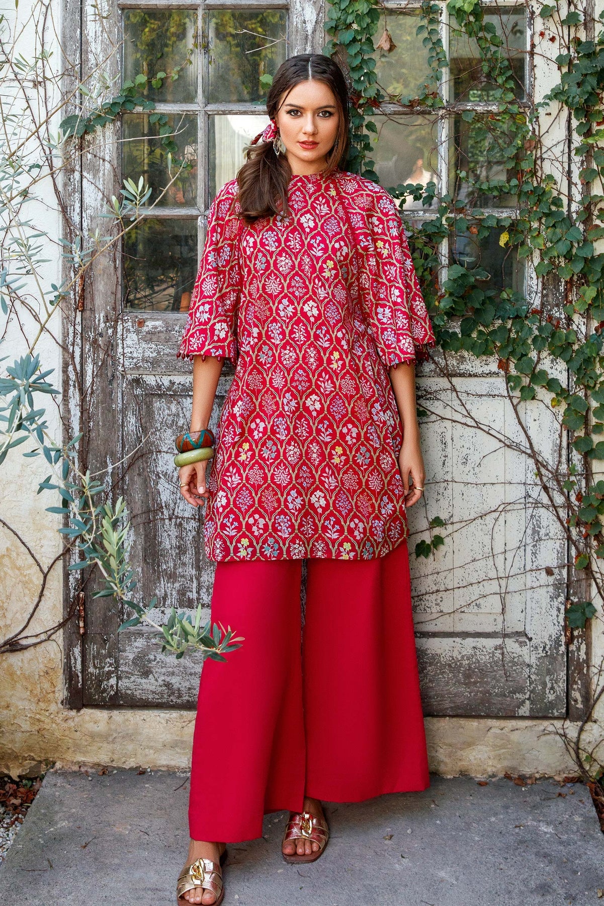 M Basics By Maria B Printed Lawn Shirt Unstitched 1 Piece MB-US23 103-B