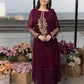 Luxe By Azure Embroidered Suits Unstitched 4 Piece AS-106 Carnelien - Eid Collection