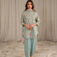 Sahar Printed Lawn Suits Unstitched 3 Piece SHR-S24-PL-V1-10 - Summer Collection