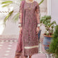 Emaan Adeel Embroidered Chiffon 3 piece Unstitched Dress - LX 10