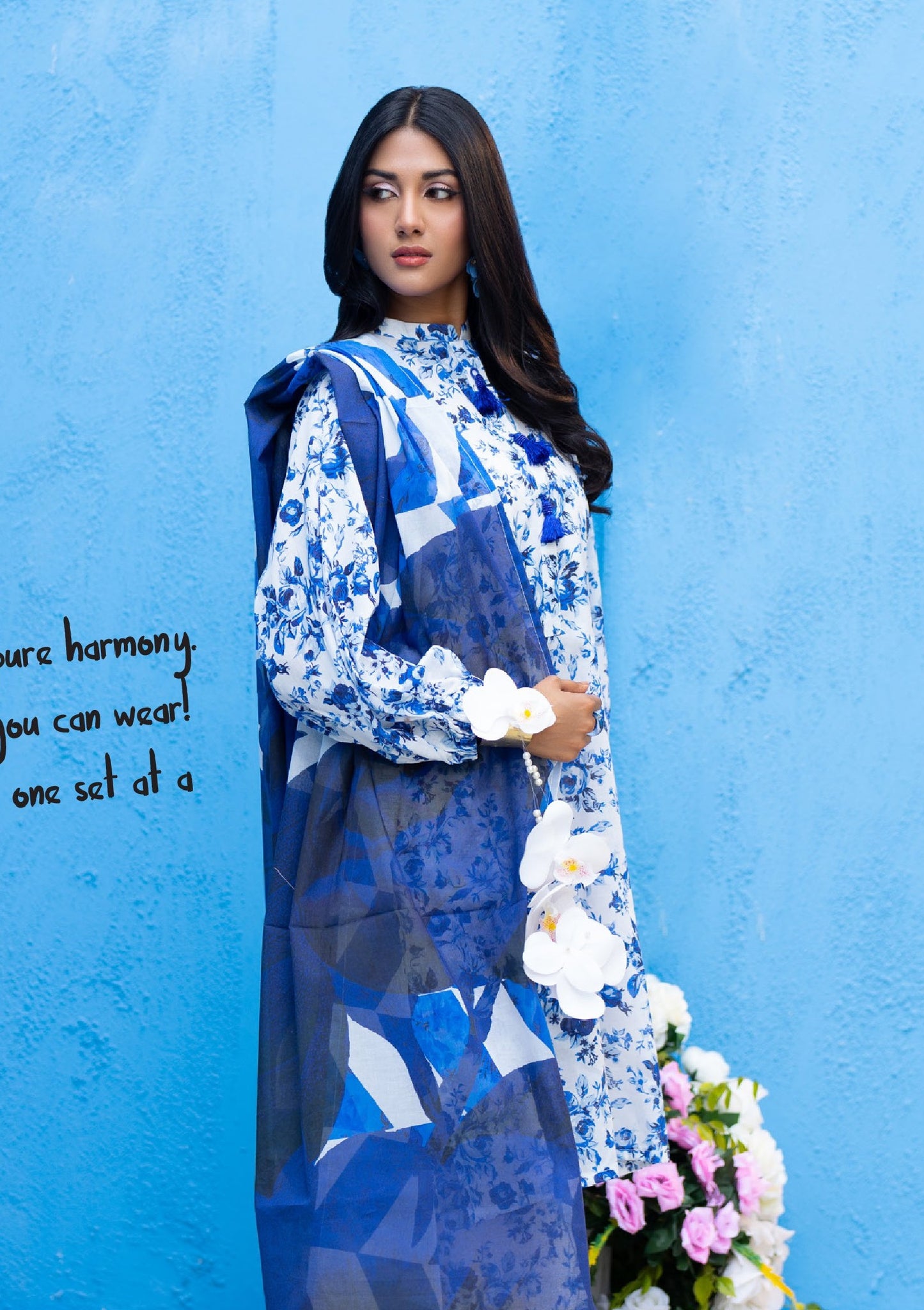 Salina by Regalia Textile Printed Lawn 3 Piece Unstitched Dress - RSPL-10 Summer Collection