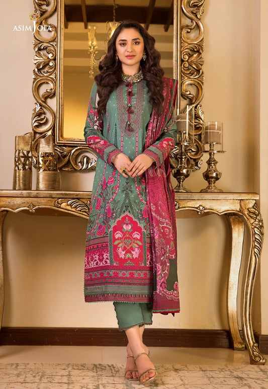Rania by Asim Jofa Printed Lawn Suits Unstitched 3 Piece AJRP-10
