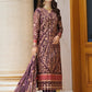 Ishq Aatish by Emaan Adeel Embroidered Chiffon Suits Unstitched 3 Piece EA23IA-10 Gulnaz - Luxury Collection