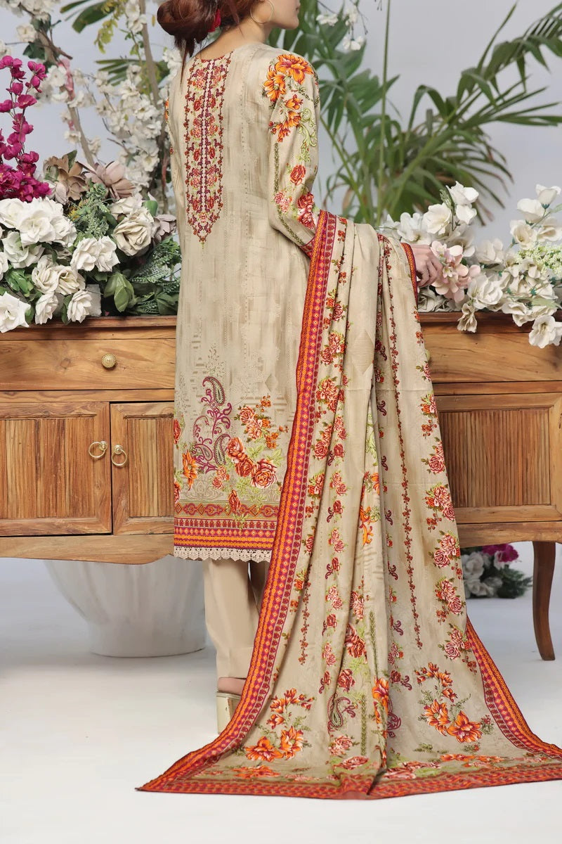 Daman By VS Textiles Printed Lawn Suits Unstitched 3 Piece VS24-D1 2910-A - Summer Collection