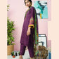 Blossom by Riaz Art Embroidered Slub Lawn 3pc Unstitched Dress - 10