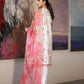 Mishaal by Gulljee Embroidered Lawn 3 piece Unstitched Dress - GJM11 - A10 - Summer Collection
