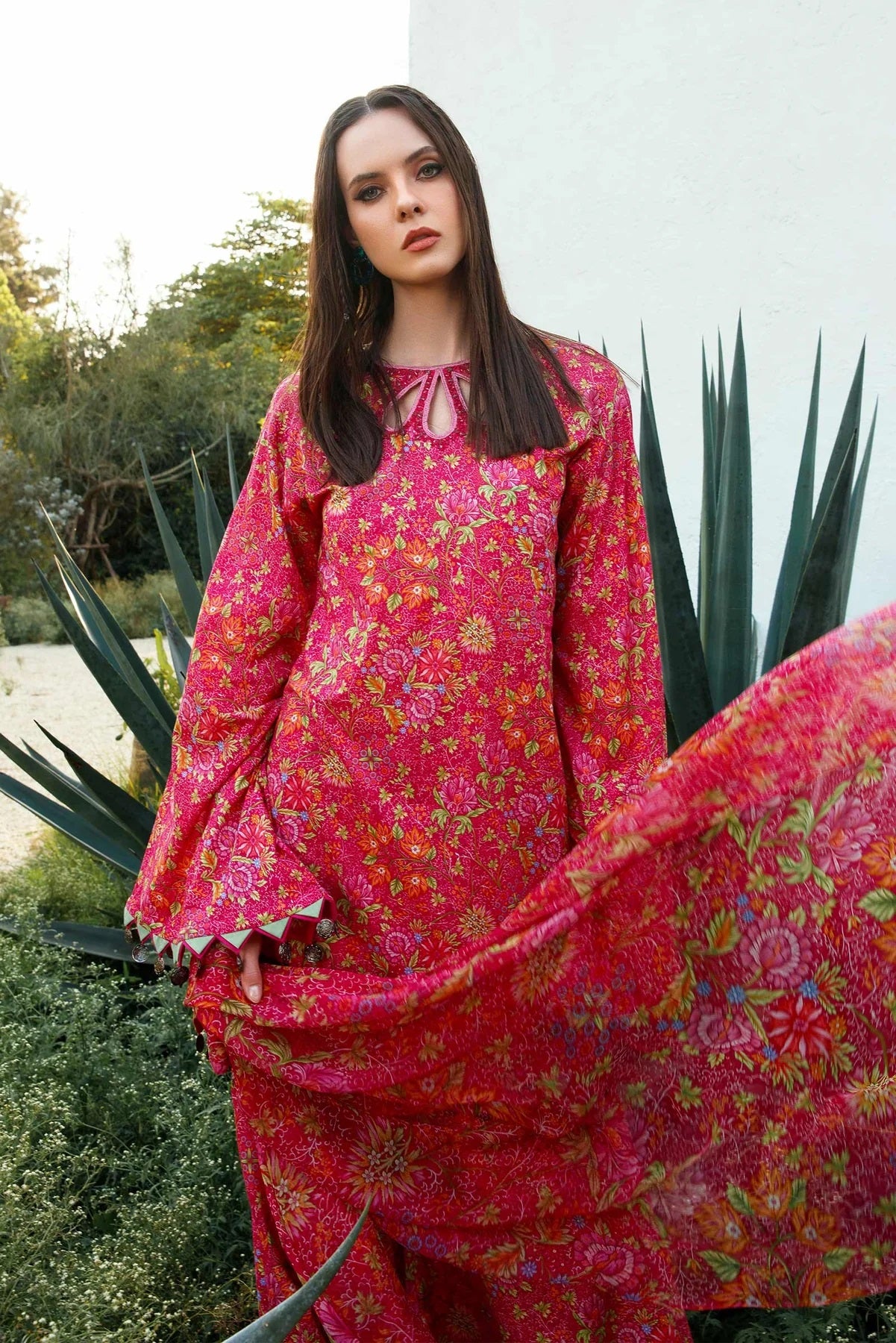 M Basics By Maria B Embroidered Lawn Suits Unstitched 3 Piece MB-US23 110-B