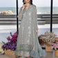 Luxe By Azure Embroidered Suits Unstitched 4 Piece AS-112 Floral Fringe - Eid Collection