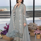 Luxe By Azure Embroidered Suits Unstitched 4 Piece AS-112 Floral Fringe - Eid Collection