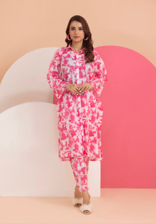 Identic Separates By Regalia Textiles Printed Linen Suits Unstitched 2 Piece RTPL-D-11 - Winter Collection