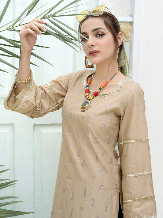 Nisha by Aalaya Embroidered Lawn Unstitched Shirt NEK- D11