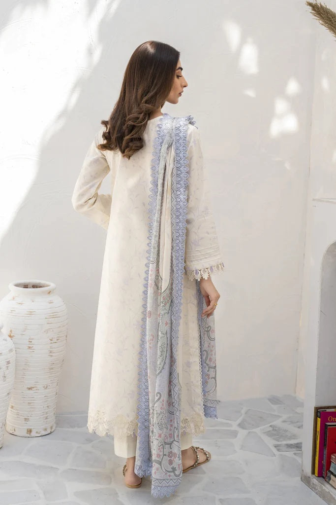 Shezlin by Aabyaan Embroidered Chikankari Suits Unstitched 3 Piece AS-AR-11 ZYNA - Summer Collection