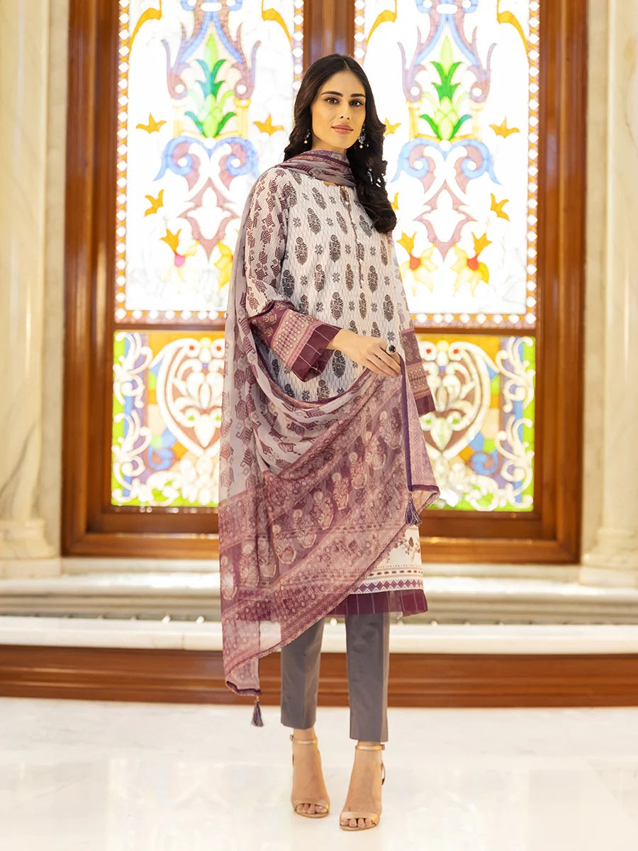 Salitex Kiara Printed Lawn Unstitched 3 Piece - SKL-D11