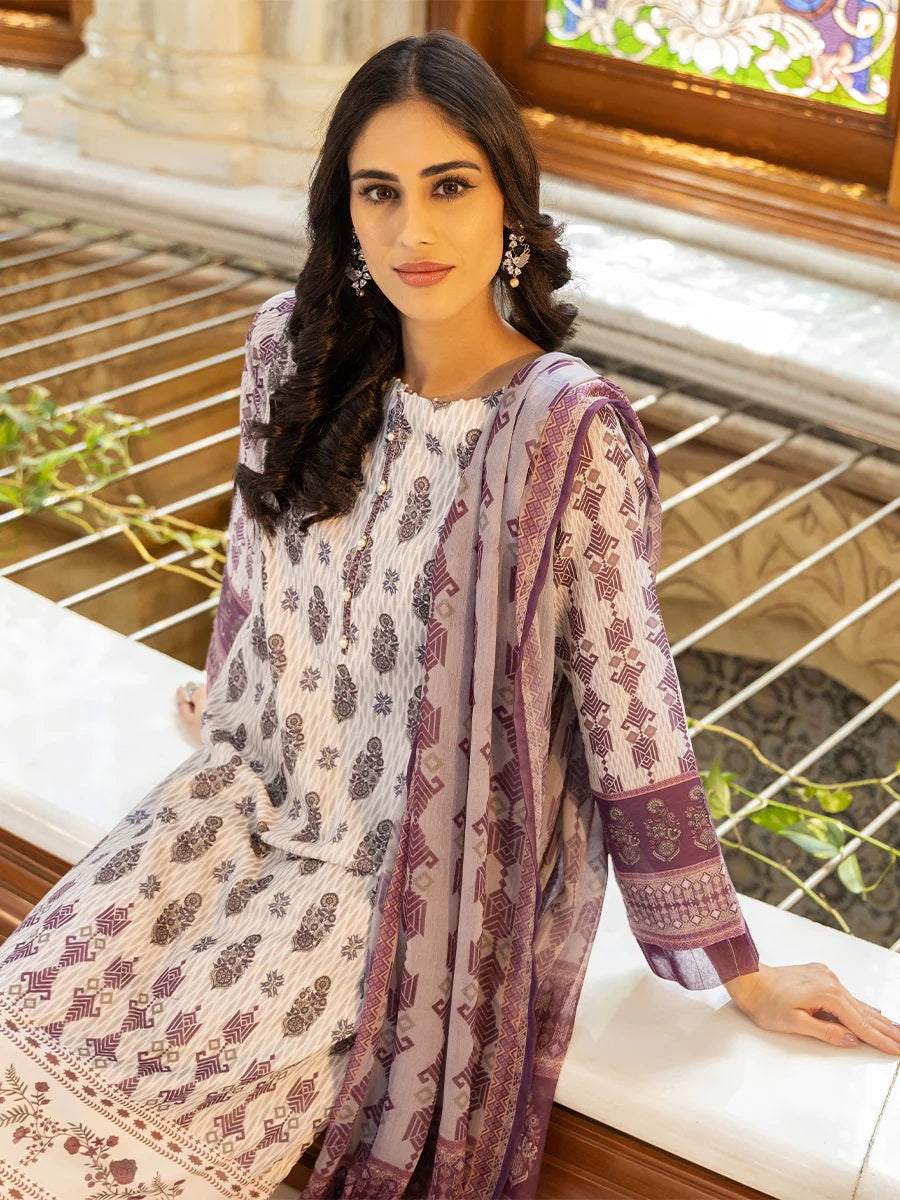 Salitex Kiara Printed Lawn Unstitched 3 Piece - SKL-D11