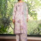Mishaal by Gulljee Embroidered Lawn 3 piece Unstitched Dress - GJM11 - A12 - Summer Collection