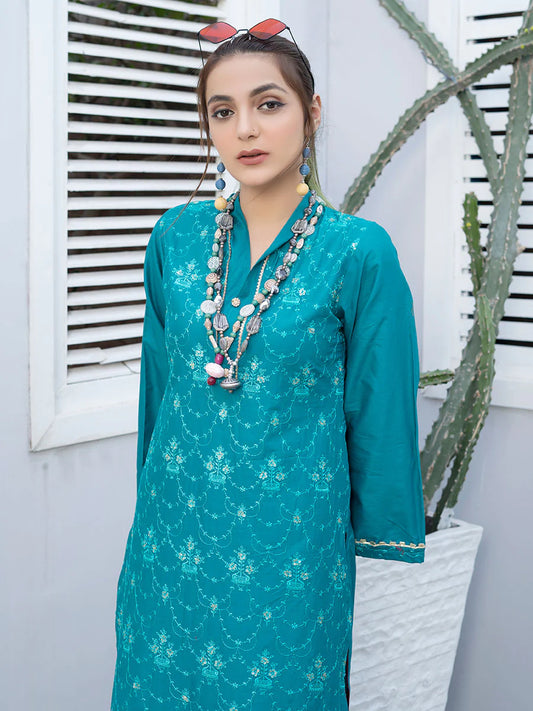 Nisha by Aalaya Embroidered Lawn Unstitched Shirt NEK- D12