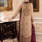 Asim Jofa Zari Sitara Embroidered Chanderi Cotton Unstitched 3 Piece Dress - AJZS 12