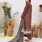 Aghaaz by Salitex Printed Lawn Dress 3 Piece Unstitched - UNS23AC012UT
