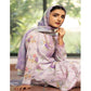 Mishaal by Gulljee Embroidered Lawn 3 piece Unstitched Dress - GJM11 - A12 - Summer Collection