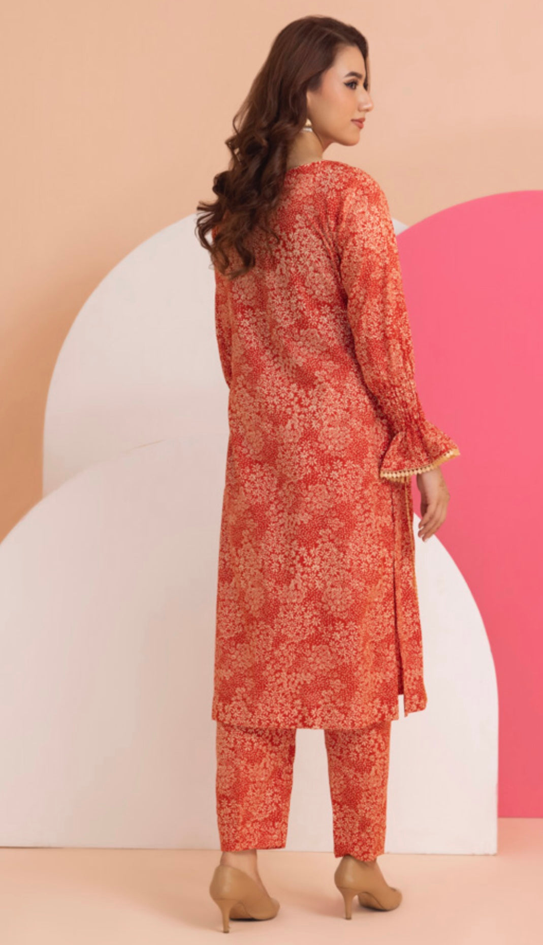 Identic Separates By Regalia Textiles Printed Linen Suits Unstitched 2 Piece RTPL-D-12 - Winter Collection
