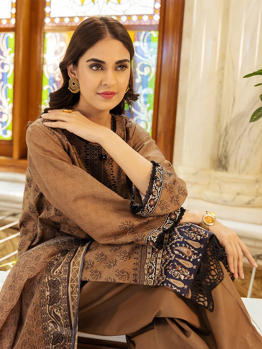 Salitex Kiara Printed Lawn Unstitched 3 Piece - SKL-D12