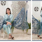 Tawakkal Marilia Embroidered Lawn 3 piece semi stitched suit - D 1392