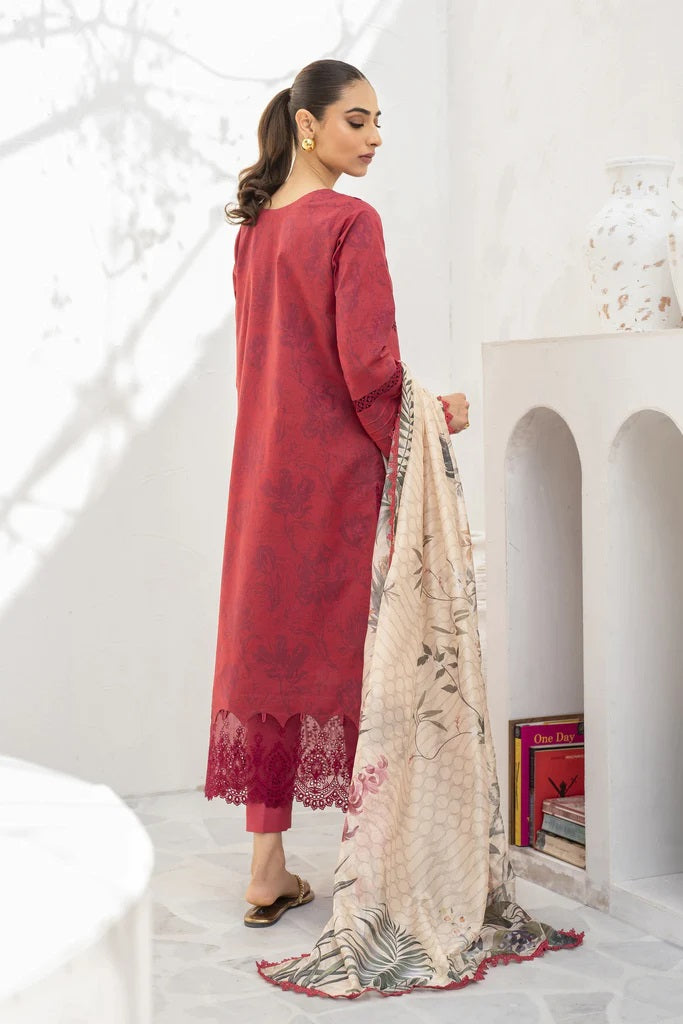 Shezlin by Aabyaan Embroidered Chikankari Suits Unstitched 3 Piece AS-AR-13 JIYA - Summer Collection