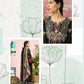 Blossom by Riaz Art Embroidered Slub Lawn 3pc Unstitched Dress - 13