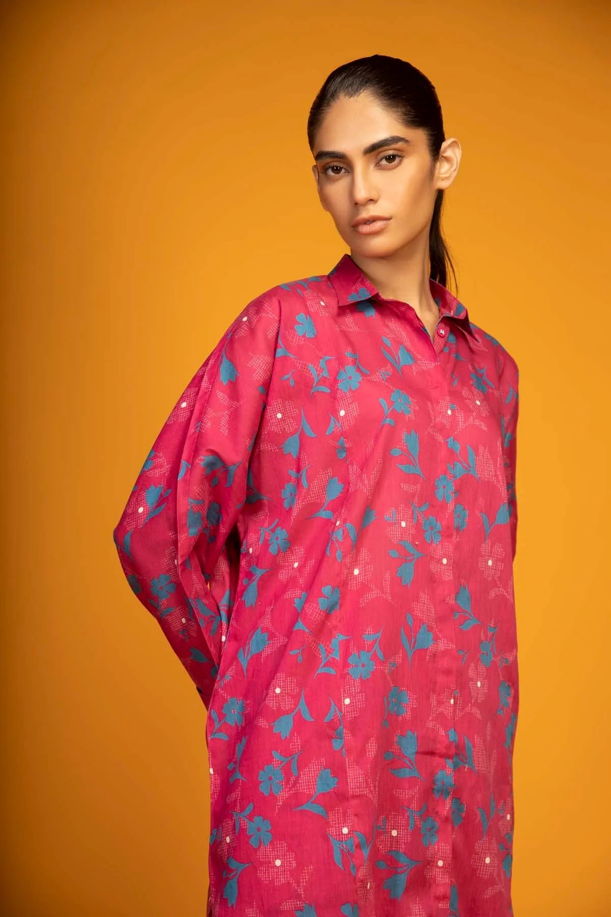 Sahar Digital Printed Lawn 2 piece Shirt & Trouser - SSL-V3-13