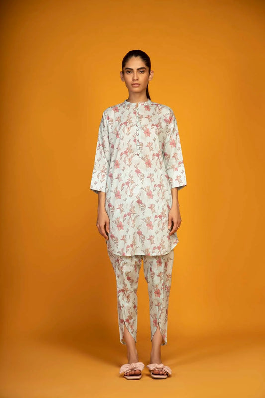 Sahar Digital Printed Lawn 2 piece Shirt & Trouser - SSL-V3-14
