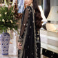Asim Jofa Zari Sitara Embroidered Chiffon Unstitched 3 Piece Dress - AJZS 14