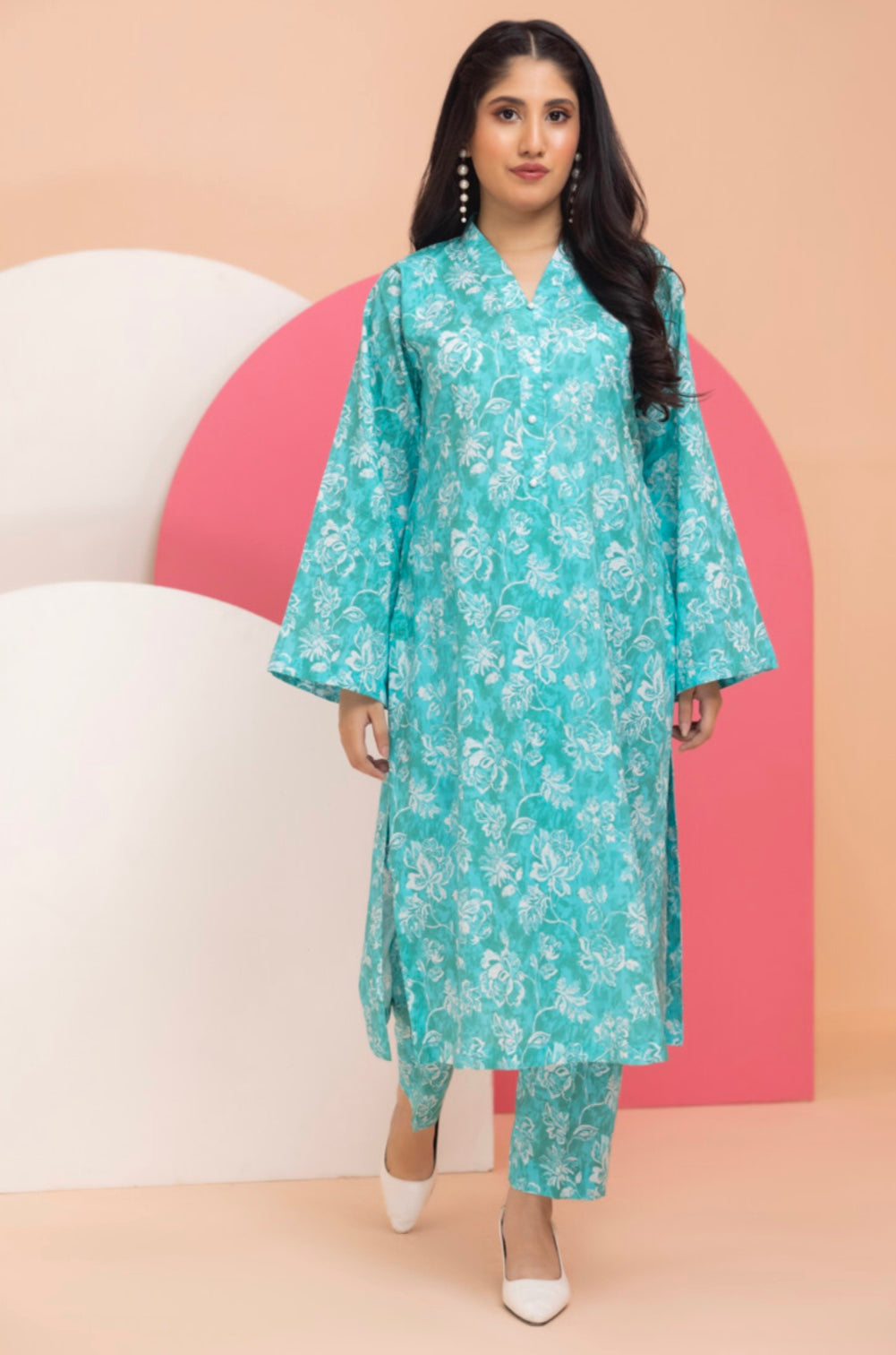 Identic Separates By Regalia Textiles Printed Linen Suits Unstitched 2 Piece RTPL-D-15 - Winter Collection