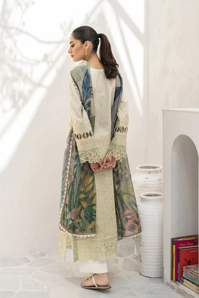 Shezlin by Aabyaan Embroidered Chikankari Suits Unstitched 3 Piece AS-AR-15 ROHA - Summer Collection