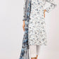 Saya Digital Printed Lawn 3 piece Unstitched Dress - U01-25268-15A