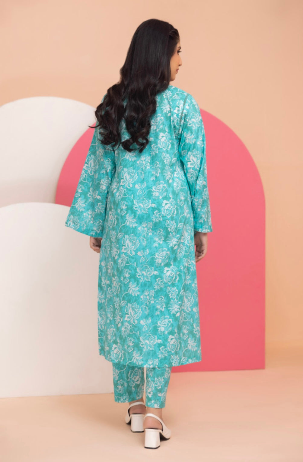 Identic Separates By Regalia Textiles Printed Linen Suits Unstitched 2 Piece RTPL-D-15 - Winter Collection