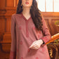 Essential Cambric By Asim Jofa Embroidered Cambric Suits Unstitched 2 Piece AJP-15 - Summer Collection