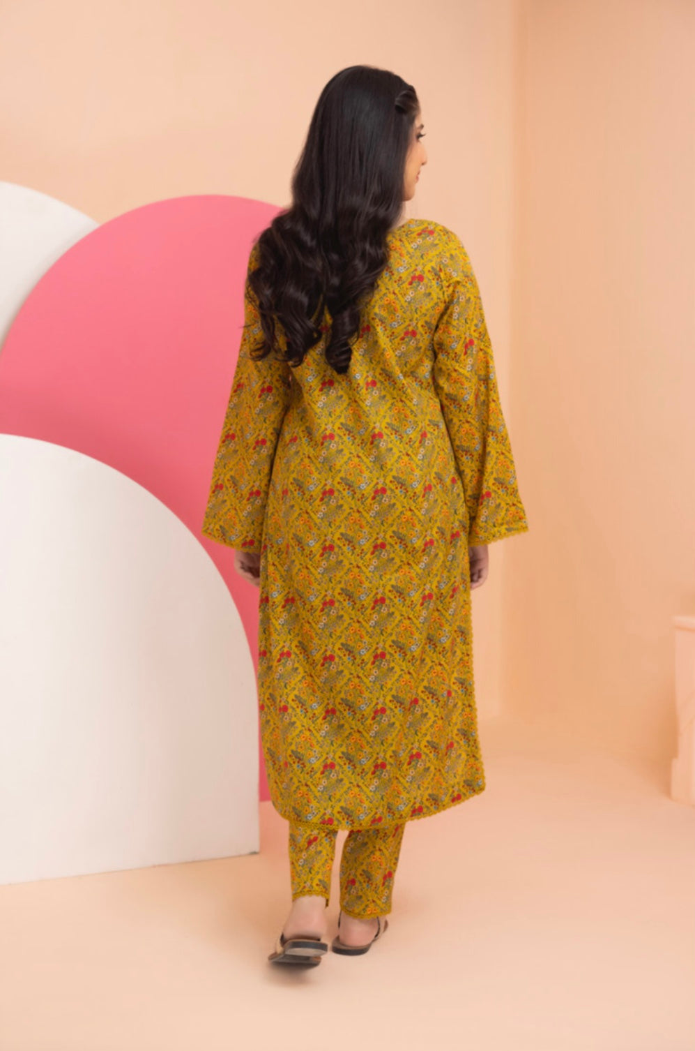 Identic Separates By Regalia Textiles Printed Linen Suits Unstitched 2 Piece RTPL-D-16 - Winter Collection
