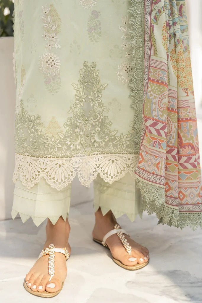Shezlin by Aabyaan Embroidered Chikankari Suits Unstitched 3 Piece AS-AR-16 Meha - Summer Collection