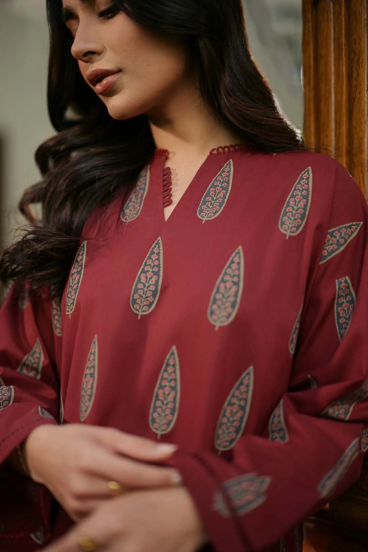 Sahar Printed Lawn Suits Unstitched 2 Piece SHR-S24-PL-V1-16 - Summer Collection