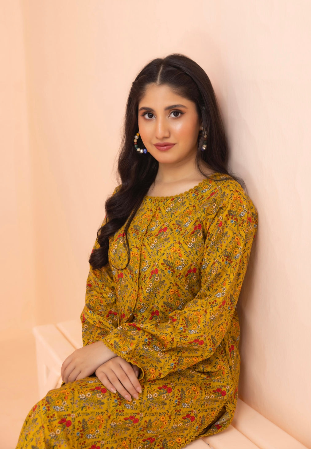 Identic Separates By Regalia Textiles Printed Linen Suits Unstitched 2 Piece RTPL-D-16 - Winter Collection