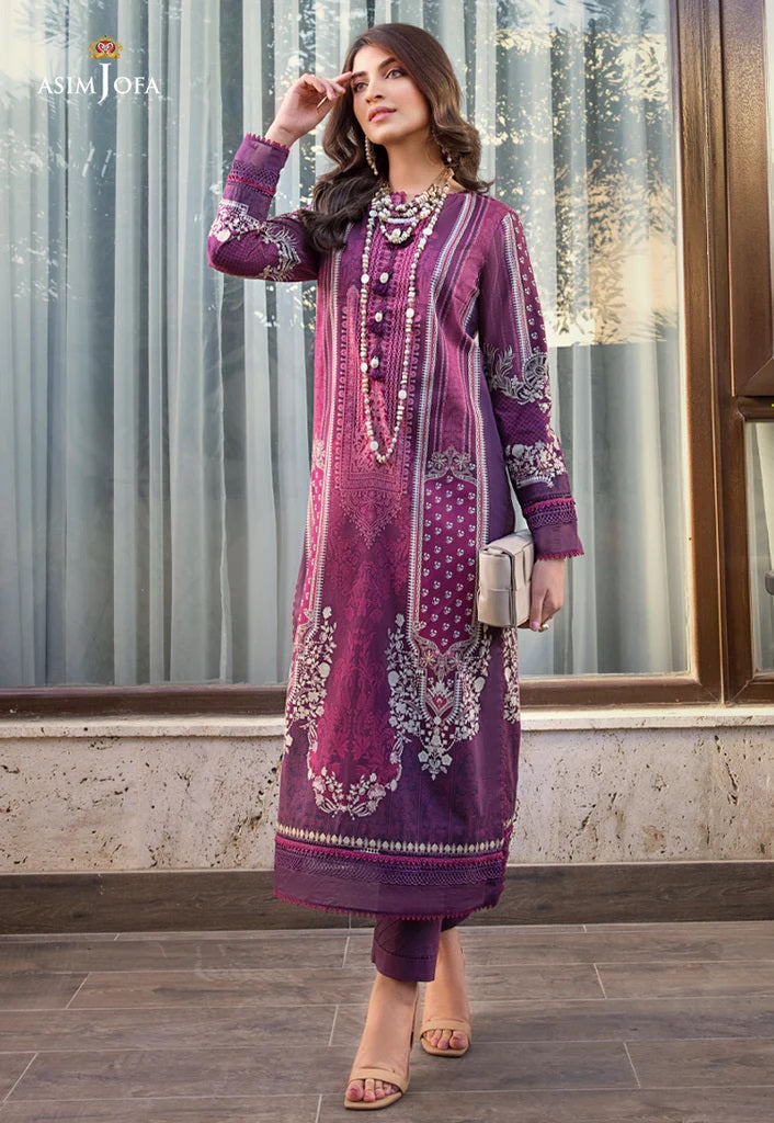 Rania by Asim Jofa Printed Lawn Suits Unstitched 2 Piece AJRP-17