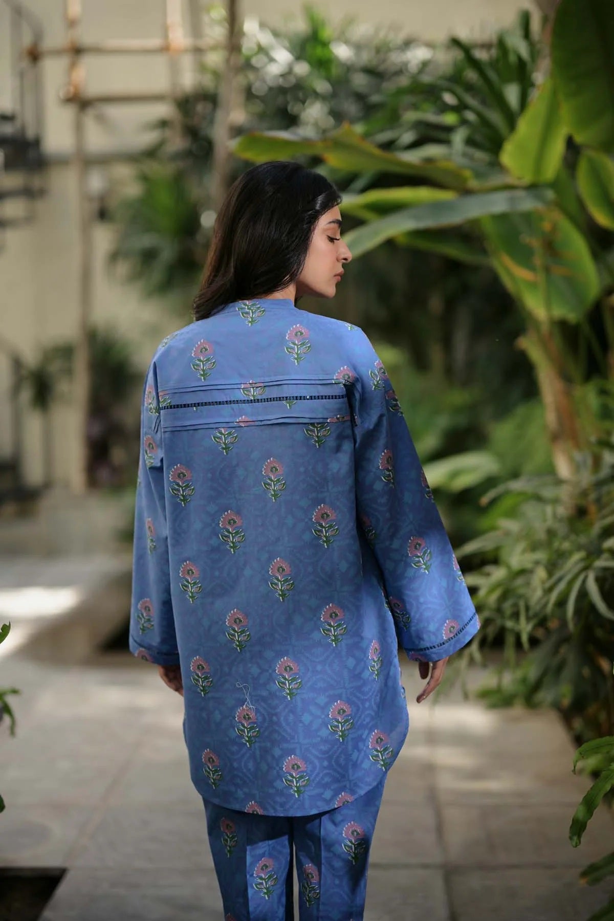 Sahar Printed Lawn Suits Unstitched 2 Piece SHR-S24-PL-V1-17 - Summer Collection