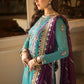 Asim Jofa Zari Sitara Embroidered Chanderi Cotton Unstitched 3 Piece Dress - AJZS 17